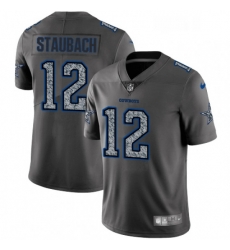 Youth Nike Dallas Cowboys 12 Roger Staubach Gray Static Vapor Untouchable Limited NFL Jersey Youth Nike Dallas Cowboys 12 Roger Staubach Gray Static Vapor Untouchable Limited NFL Jersey