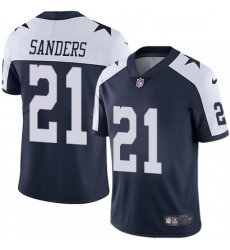 Youth Nike Dallas Cowboys 21 Deion Sanders Navy Blue Throwback Alternate Vapor Untouchable Limited Player NFL Jersey Youth Nike Dallas Cowboys 21 Deion Sanders Navy Blue Throwback Alternate Vapor Untouchable Limited Player NFL Jersey