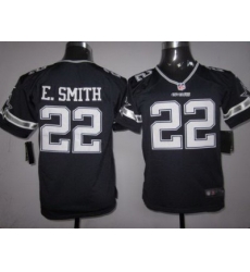 Youth Nike Dallas Cowboys 22# E.SMITH Blue Nike NFL Jerseys Youth Nike Dallas Cowboys 22# E.SMITH Blue Nike NFL Jerseys