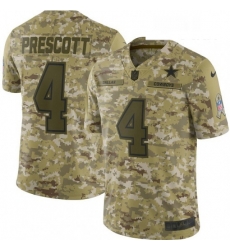 Youth Nike Dallas Cowboys 4 Dak Prescott Limited Camo 2018 Salute to Service NFL Jersey Youth Nike Dallas Cowboys 4 Dak Prescott Limited Camo 2018 Salute to Service NFL Jersey