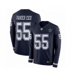 Youth Nike Dallas Cowboys 55 Leighton Vander Esch Limited Navy Blue Therma Long Sleeve NFL Jersey Youth Nike Dallas Cowboys 55 Leighton Vander Esch Limited Navy Blue Therma Long Sleeve NFL Jersey