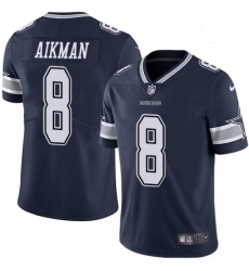 Youth Nike Dallas Cowboys 8 Troy Aikman Navy Blue Team Color Vapor Untouchable Limited Player NFL Jersey Youth Nike Dallas Cowboys 8 Troy Aikman Navy Blue Team Color Vapor Untouchable Limited Player NFL Jersey