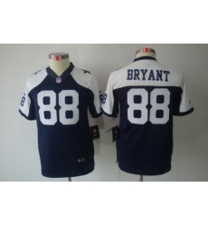 Youth Nike Dallas Cowboys #88 Bryant Blue Limited Throwback NFL Jerseys Youth Nike Dallas Cowboys #88 Bryant Blue Limited Throwback NFL Jerseys
