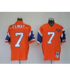 Denver Broncos 7 John Elway orange Throwback Jerseys Denver Broncos 7 John Elway orange Throwback Jerseys