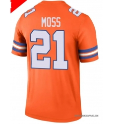 Men Denver Broncos 21 Riley Moss Orange F U S E Mile High Collection 1977 Throwback Vapor Limited Stitched Football Jersey Men Denver Broncos 21 Riley Moss Orange F U S E Mile High Collection 1977 Throwback Vapor Limited Stitched Football Jersey