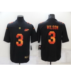 Men Denver Broncos 3 Russell Wilson Black Fashion Limited Stitched jersey Men Denver Broncos 3 Russell Wilson Black Fashion Limited Stitched jersey