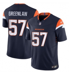 Men Denver Broncos 57 Dre Greenlaw Navy 2024 F U S E Alternate Vapor Limited Stitched Football Jersey Men Denver Broncos 57 Dre Greenlaw Navy 2024 F U S E Alternate Vapor Limited Stitched Football Jersey