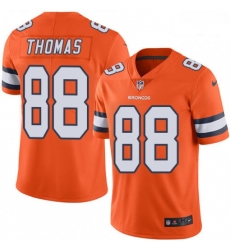 Men Nike Denver Broncos 88 Demaryius Thomas Limited Orange Rush Vapor Untouchable NFL Jersey Men Nike Denver Broncos 88 Demaryius Thomas Limited Orange Rush Vapor Untouchable NFL Jersey