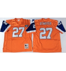 Mitchell And Ness Broncos #27 knowshon moreno orange Throwback Stitched NFL Jersey Mitchell And Ness Broncos #27 knowshon moreno orange Throwback Stitched NFL Jersey