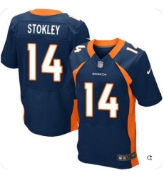 NFL Denver Broncos #14 Brandon Stokley Elite Blue Men Jersey NFL Denver Broncos #14 Brandon Stokley Elite Blue Men Jersey