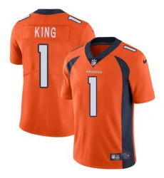 Nike Broncos 1 Marquette King Orange Vapor Untouchable Limited Jersey Nike Broncos 1 Marquette King Orange Vapor Untouchable Limited Jersey