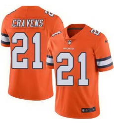 Nike Broncos 21 Su a Cravens Orange Color Rush Limited Jersey Nike Broncos 21 Su a Cravens Orange Color Rush Limited Jersey