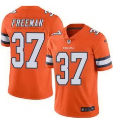 Nike Broncos 37 Royce Freeman Orange Color Rush Limited Jersey Nike Broncos 37 Royce Freeman Orange Color Rush Limited Jersey