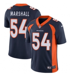 Nike Broncos #54 Brandon Marshall Navy Blue Alternate Mens Stitched NFL Vapor Untouchable Limited Jersey Nike Broncos #54 Brandon Marshall Navy Blue Alternate Mens Stitched NFL Vapor Untouchable Limited Jersey