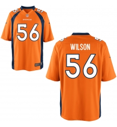 Nike Broncos #56 Al Wilson Orange Elite Jersey Nike Broncos #56 Al Wilson Orange Elite Jersey