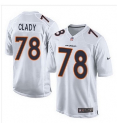 Nike Broncos #78 Ryan Clady White Mens Stitched NFL Game Event Jersey Nike Broncos #78 Ryan Clady White Mens Stitched NFL Game Event Jersey