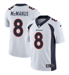 Nike Broncos #8 Brandon McManus White Mens Stitched NFL Vapor Untouchable Limited Jersey Nike Broncos #8 Brandon McManus White Mens Stitched NFL Vapor Untouchable Limited Jersey