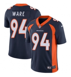 Nike Broncos #94 DeMarcus Ware Navy Blue Alternate Mens Stitched NFL Vapor Untouchable Limited Jersey Nike Broncos #94 DeMarcus Ware Navy Blue Alternate Mens Stitched NFL Vapor Untouchable Limited Jersey
