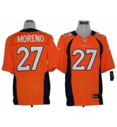 Nike Denver Broncos 27 Knowshon Moreno Orange Elite NFL Jersey Nike Denver Broncos 27 Knowshon Moreno Orange Elite NFL Jersey
