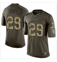 Nike Denver Broncos #29 Bradley Roby Green Men 27s Stitched NFL Limited Salute To Service Jersey Nike Denver Broncos #29 Bradley Roby Green Men 27s Stitched NFL Limited Salute To Service Jersey