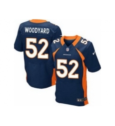 Nike Denver Broncos 52 Wesley Woodyard Blue Elite NFL Jersey Nike Denver Broncos 52 Wesley Woodyard Blue Elite NFL Jersey