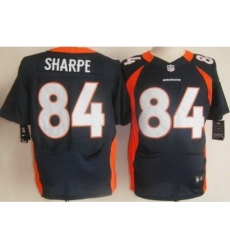 Nike Denver Broncos 84 Shannon Sharpe Blue Elite NFL Jersey Nike Denver Broncos 84 Shannon Sharpe Blue Elite NFL Jersey