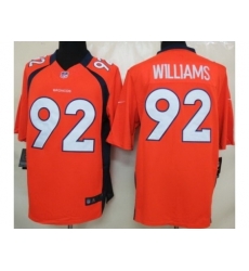 Nike Denver Broncos 92 Sylvester Williams Orange Limited NFL Jersey Nike Denver Broncos 92 Sylvester Williams Orange Limited NFL Jersey