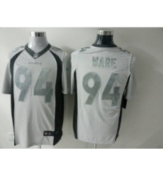 Nike Denver Broncos 94 DeMarcus Ware White Game Platinum NFL Jersey Nike Denver Broncos 94 DeMarcus Ware White Game Platinum NFL Jersey