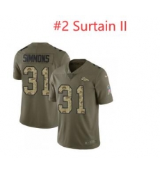 Nike Pat Surtain II Denver Broncos Limited Salute To Service Jersey Nike Pat Surtain II Denver Broncos Limited Salute To Service Jersey