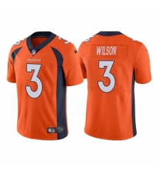 Youth Denver Broncos 3 Russell Wilson Orange Vapor Untouchable Limited Stitched Jersey Youth Denver Broncos 3 Russell Wilson Orange Vapor Untouchable Limited Stitched Jersey