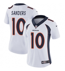 Nike Broncos #10 Emmanuel Sanders White Womens Stitched NFL Vapor Untouchable Limited Jersey Nike Broncos #10 Emmanuel Sanders White Womens Stitched NFL Vapor Untouchable Limited Jersey