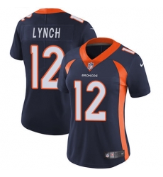 Nike Broncos #12 Paxton Lynch Blue Alternate Womens Stitched NFL Vapor Untouchable Limited Jersey Nike Broncos #12 Paxton Lynch Blue Alternate Womens Stitched NFL Vapor Untouchable Limited Jersey