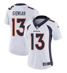 Nike Broncos #13 Trevor Siemian White Womens Stitched NFL Vapor Untouchable Limited Jersey Nike Broncos #13 Trevor Siemian White Womens Stitched NFL Vapor Untouchable Limited Jersey
