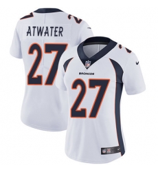Nike Broncos #27 Steve Atwater White Womens Stitched NFL Vapor Untouchable Limited Jersey Nike Broncos #27 Steve Atwater White Womens Stitched NFL Vapor Untouchable Limited Jersey