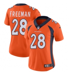 Nike Broncos #28 Royce Freeman Orange Team Color Women Stitched NFL Vapor Untouchable Limited Jersey Nike Broncos #28 Royce Freeman Orange Team Color Women Stitched NFL Vapor Untouchable Limited Jersey
