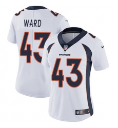 Nike Broncos #43 T J Ward White Womens Stitched NFL Vapor Untouchable Limited Jersey Nike Broncos #43 T J Ward White Womens Stitched NFL Vapor Untouchable Limited Jersey