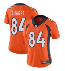 Nike Broncos #84 Shannon Sharpe Orange Team Color Womens Stitched NFL Vapor Untouchable Limited Jersey Nike Broncos #84 Shannon Sharpe Orange Team Color Womens Stitched NFL Vapor Untouchable Limited Jersey