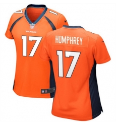 Women Denver Broncos 17 Lil 27Jordan Humphrey Orange Stitched Jersey Run Small Women Denver Broncos 17 Lil 27Jordan Humphrey Orange Stitched Jersey Run Small