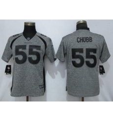 Women Nike Broncos 55 Bradley Chubb Gray Gridiron Gray Women Vapor Untouchable Limited Jersey Women Nike Broncos 55 Bradley Chubb Gray Gridiron Gray Women Vapor Untouchable Limited Jersey