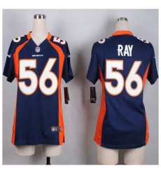 Women Nike Broncos #56 Shane Ray Blue Alternate Stitched NFL New Elite Jersey Women Nike Broncos #56 Shane Ray Blue Alternate Stitched NFL New Elite Jersey