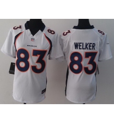 Women Nike Denver Broncos 83 Wes Welker White LIMITED Jerseys Women Nike Denver Broncos 83 Wes Welker White LIMITED Jerseys