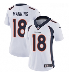 Womens Nike Denver Broncos 18 Peyton Manning Elite White NFL Jersey Womens Nike Denver Broncos 18 Peyton Manning Elite White NFL Jersey