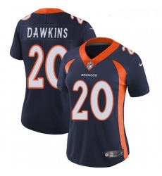 Womens Nike Denver Broncos 20 Brian Dawkins Navy Blue Alternate Vapor Untouchable Limited Player NFL Jersey Womens Nike Denver Broncos 20 Brian Dawkins Navy Blue Alternate Vapor Untouchable Limited Player NFL Jersey