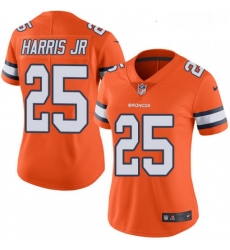 Womens Nike Denver Broncos 25 Chris Harris Jr Elite Orange Rush Vapor Untouchable NFL Jersey Womens Nike Denver Broncos 25 Chris Harris Jr Elite Orange Rush Vapor Untouchable NFL Jersey