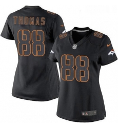 Womens Nike Denver Broncos 88 Demaryius Thomas Limited Black Impact NFL Jersey Womens Nike Denver Broncos 88 Demaryius Thomas Limited Black Impact NFL Jersey