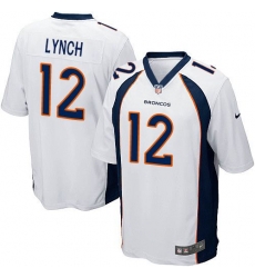 Nike Broncos #12 Paxton Lynch White Youth Stitched NFL New Elite Jersey Nike Broncos #12 Paxton Lynch White Youth Stitched NFL New Elite Jersey