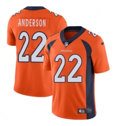 Nike Broncos #22 C J Anderson Orange Team Color Youth Stitched NFL Vapor Untouchable Limited Jersey Nike Broncos #22 C J Anderson Orange Team Color Youth Stitched NFL Vapor Untouchable Limited Jersey