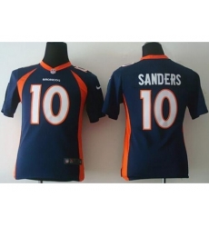 Youth Nike Denver Broncos #10 Emmanuel Sanders Blue Alternate Stitched NFL Jersey Youth Nike Denver Broncos #10 Emmanuel Sanders Blue Alternate Stitched NFL Jersey