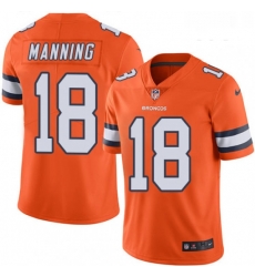 Youth Nike Denver Broncos 18 Peyton Manning Elite Orange Rush Vapor Untouchable NFL Jersey Youth Nike Denver Broncos 18 Peyton Manning Elite Orange Rush Vapor Untouchable NFL Jersey