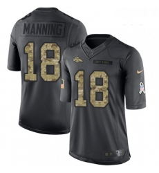 Youth Nike Denver Broncos 18 Peyton Manning Limited Black 2016 Salute to Service NFL Jersey Youth Nike Denver Broncos 18 Peyton Manning Limited Black 2016 Salute to Service NFL Jersey